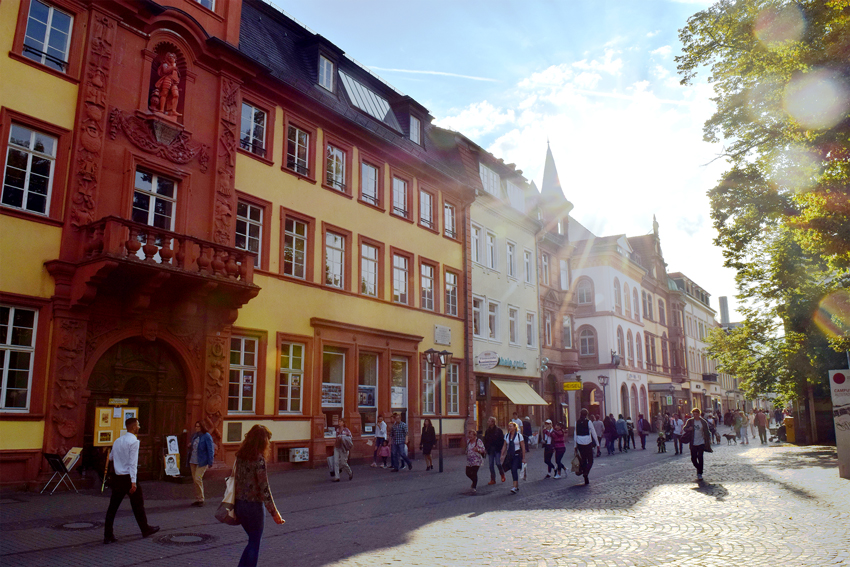 美しいハイデルベルク旧市街